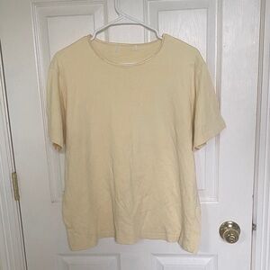 Casual Cream T-Shirt